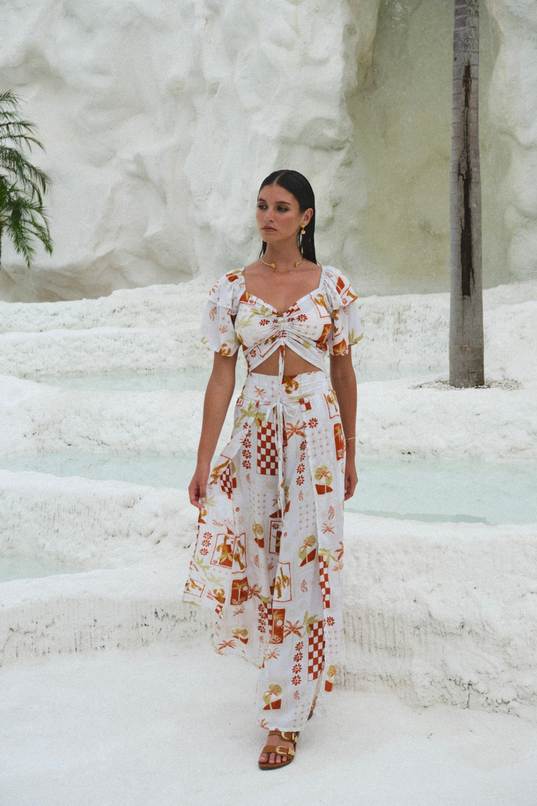 Volare Palazzo Pants