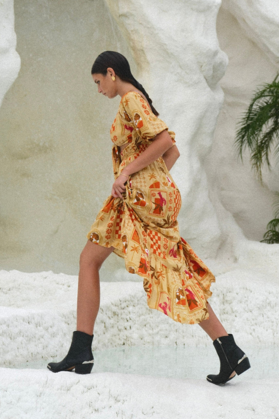 Italian Summer Tie Dress