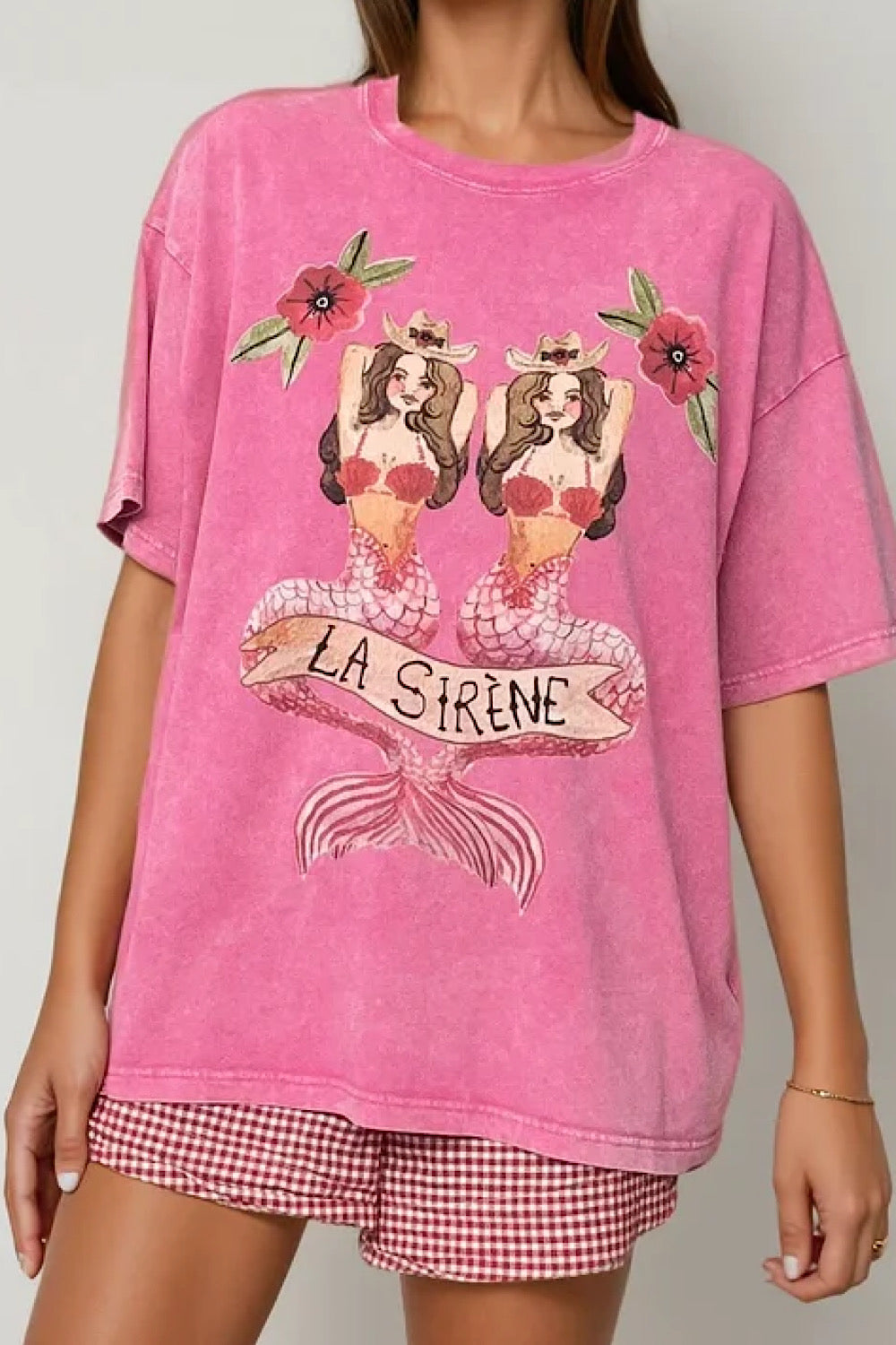 Mermaid La Sirene Oversize Tee