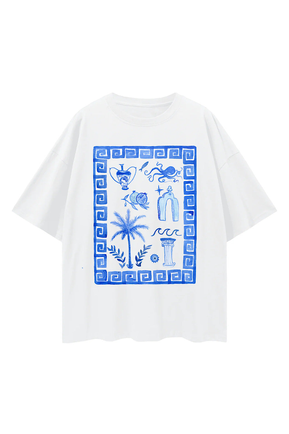 Greek Goddess Oversize Tee