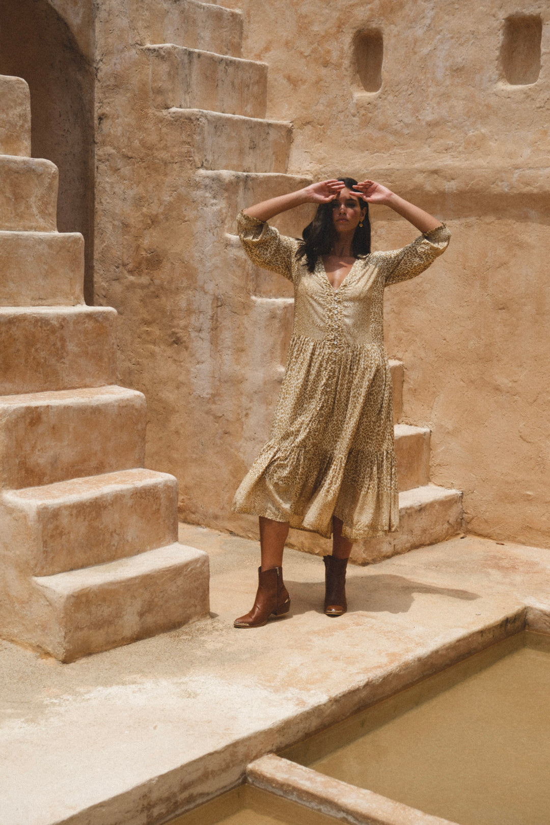 Paloma Button Down Gown