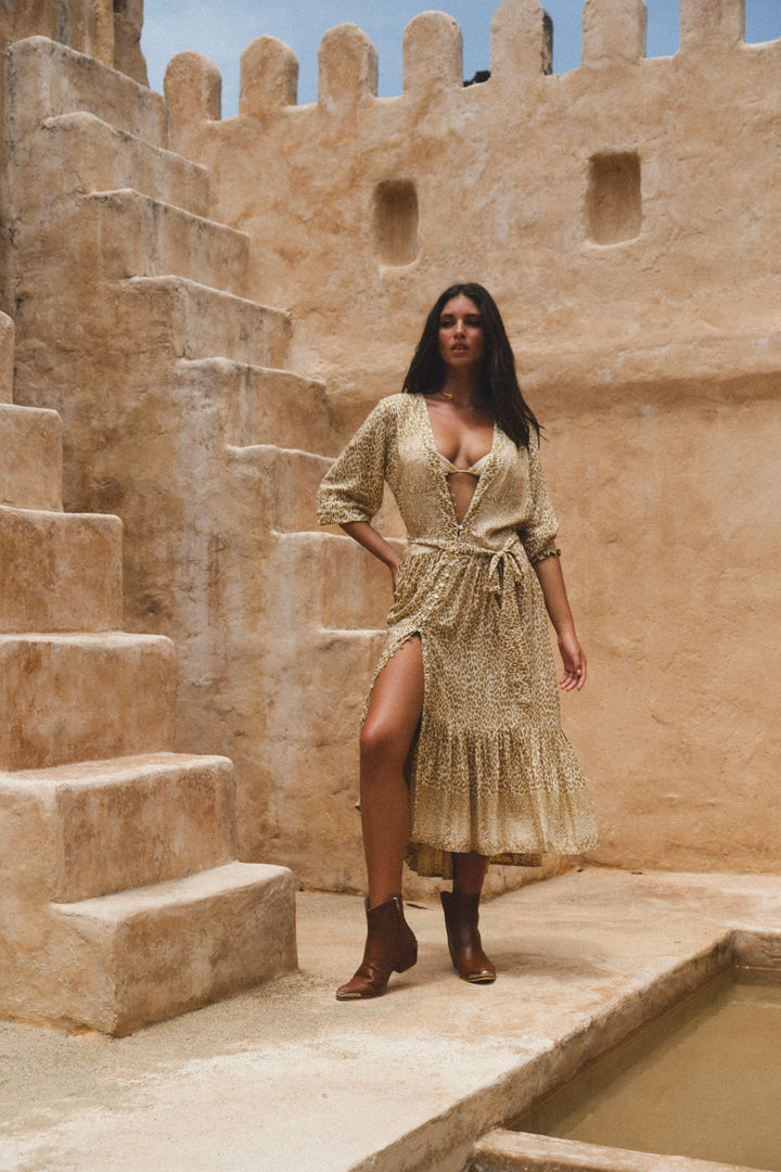Paloma Button Down Gown