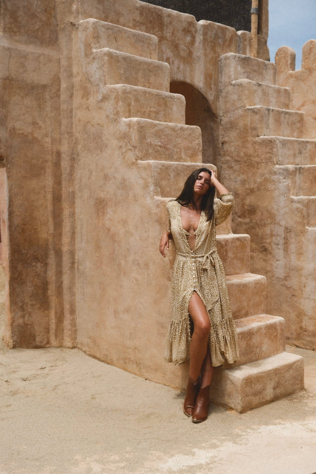 Paloma Button Down Gown
