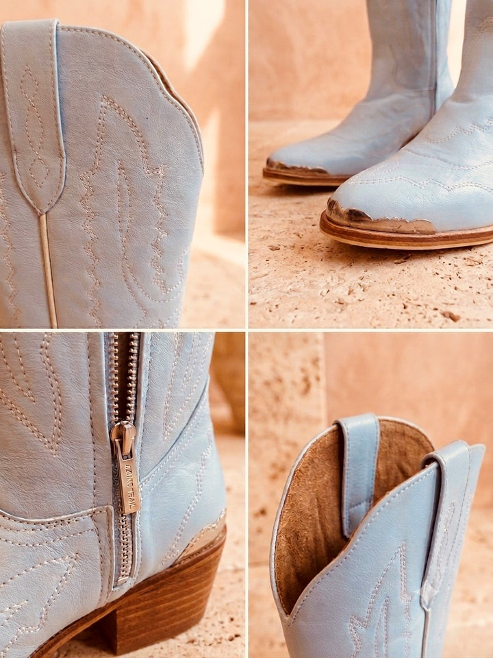 Indigo Cowboy Boot