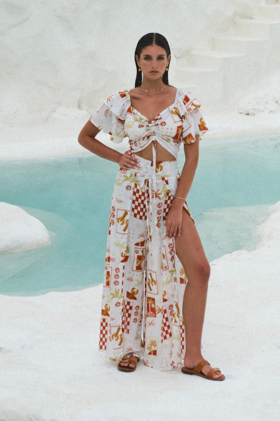 Volare Palazzo Pants