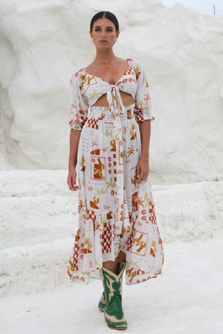 Azaria Tie Dress
