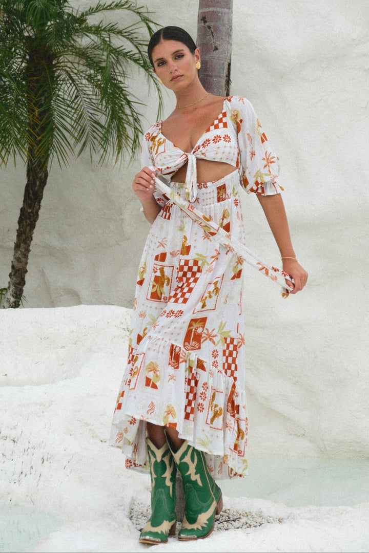 Azaria Tie Dress