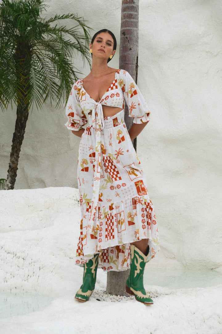 Azaria Tie Dress