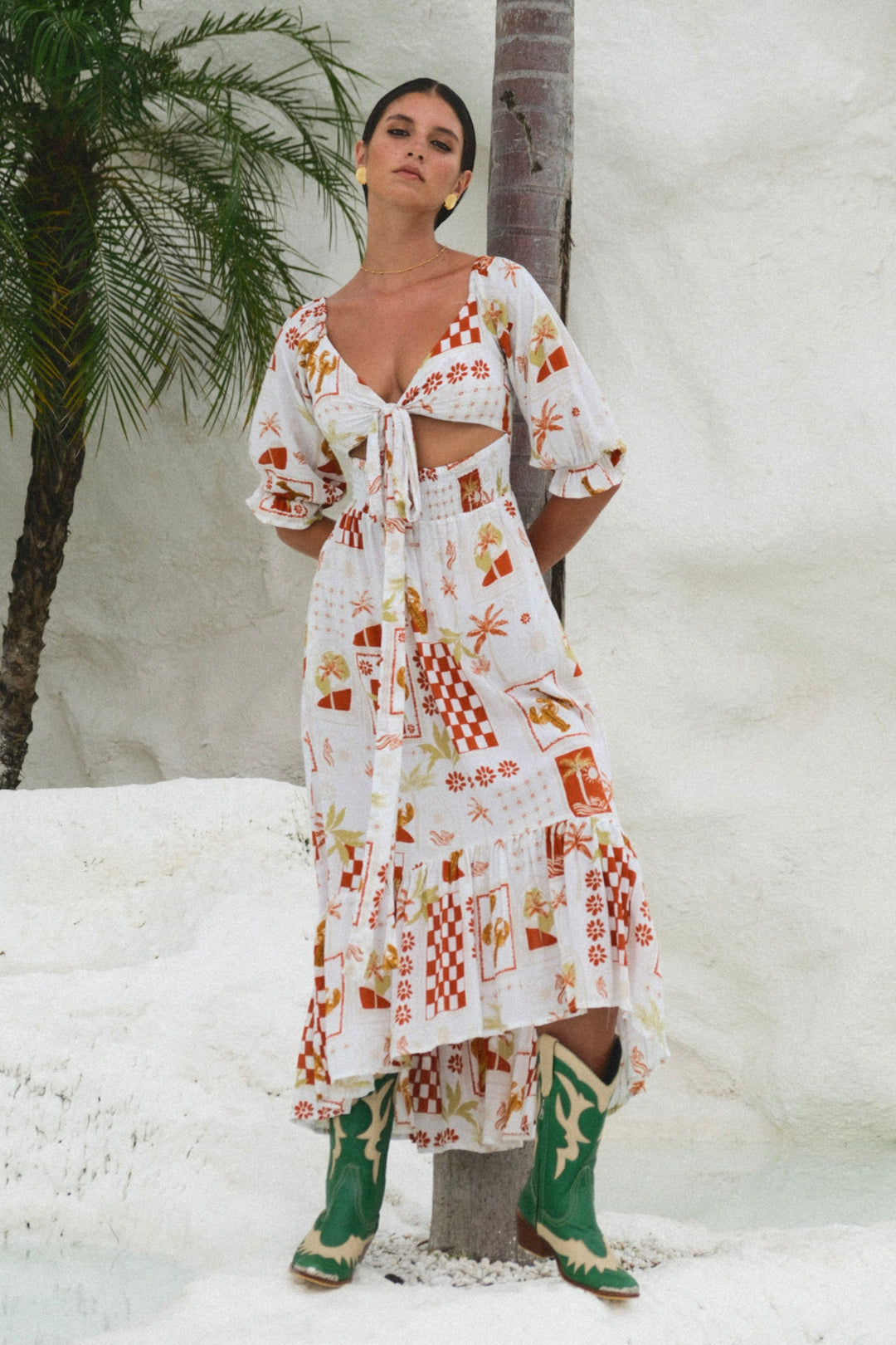 Azaria Tie Dress