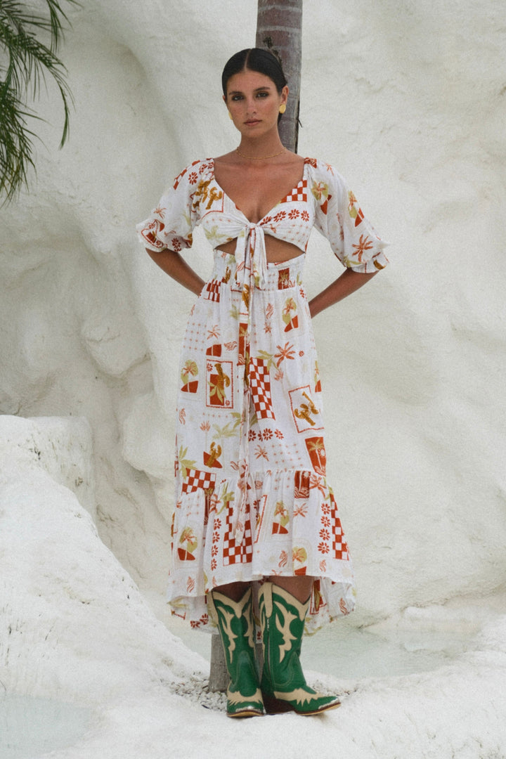 Azaria Tie Dress