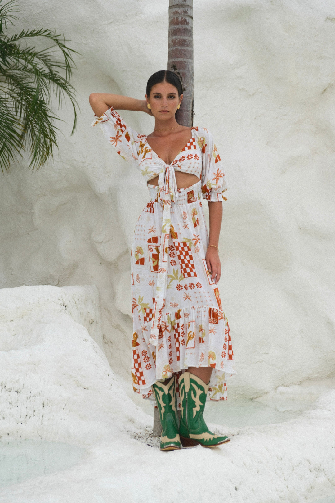 Azaria Tie Dress