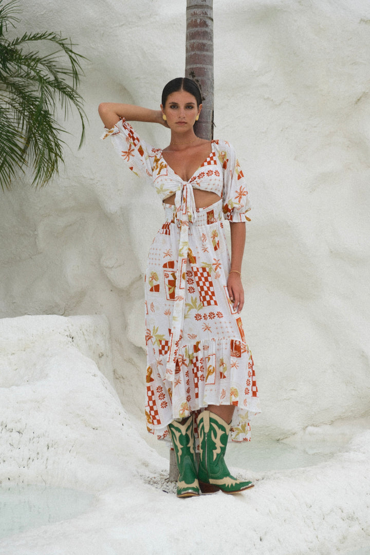 Azaria Tie Dress