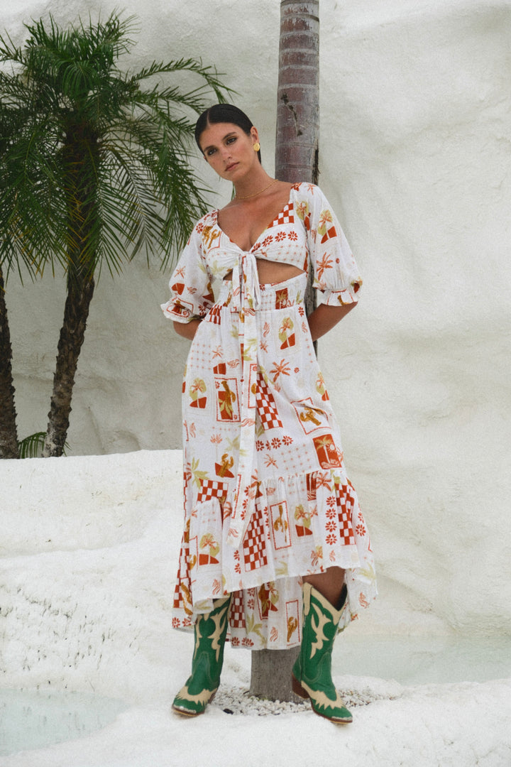 Azaria Tie Dress