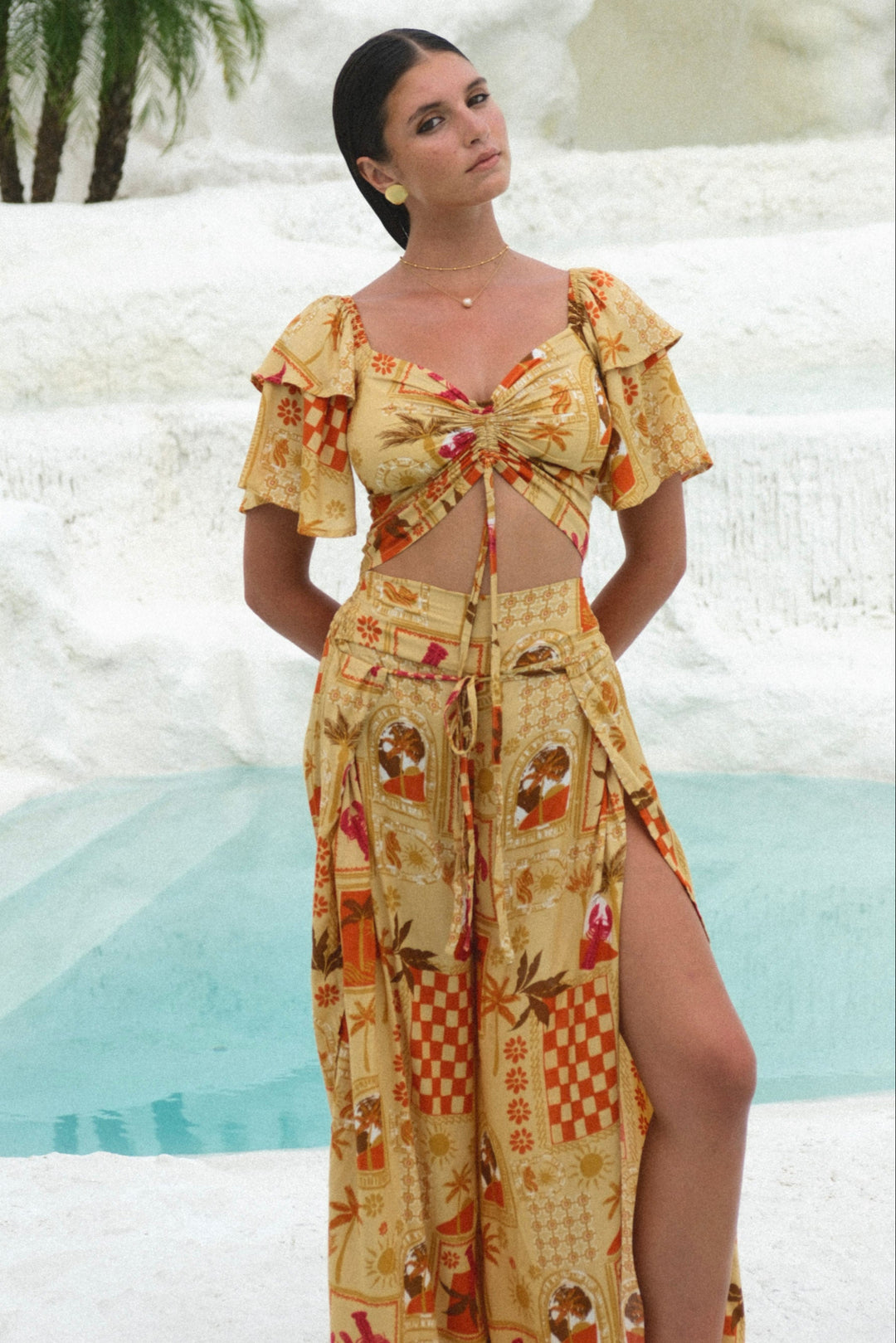 Santorini Palazzo Pants