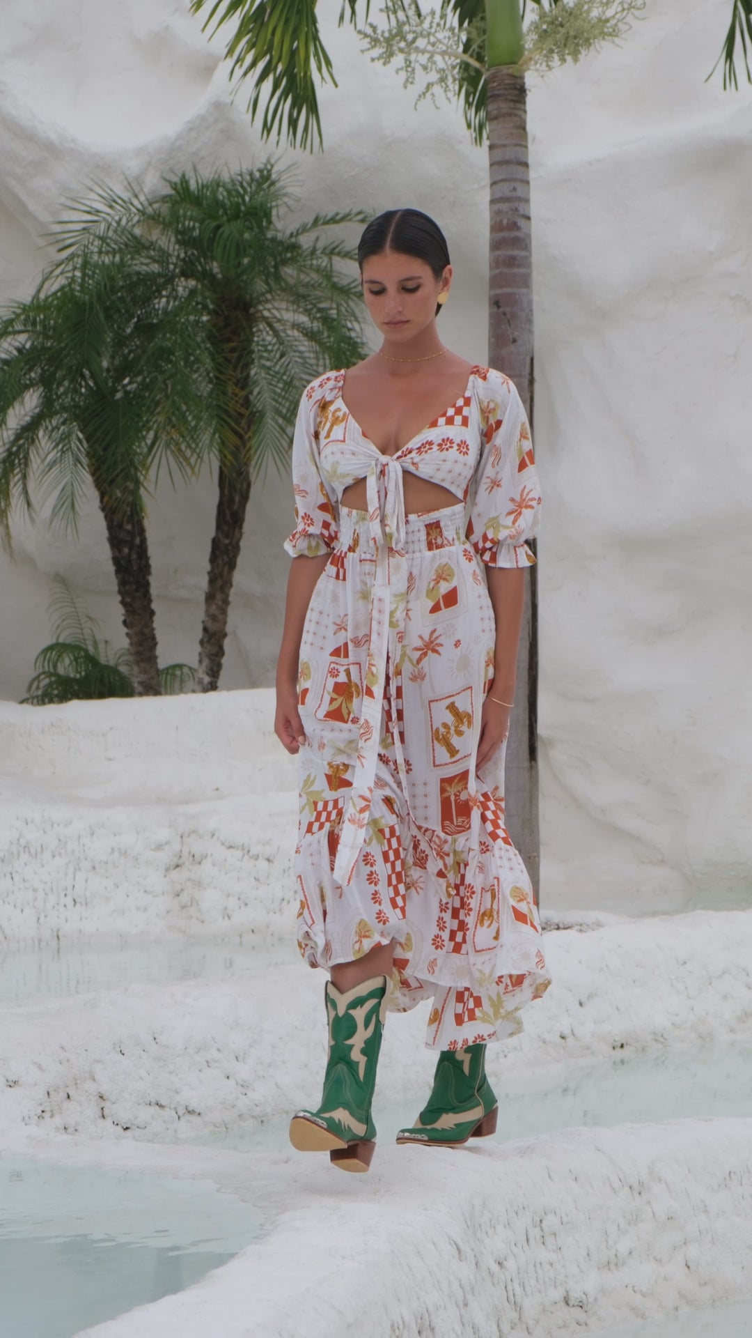 Azaria Tie Dress